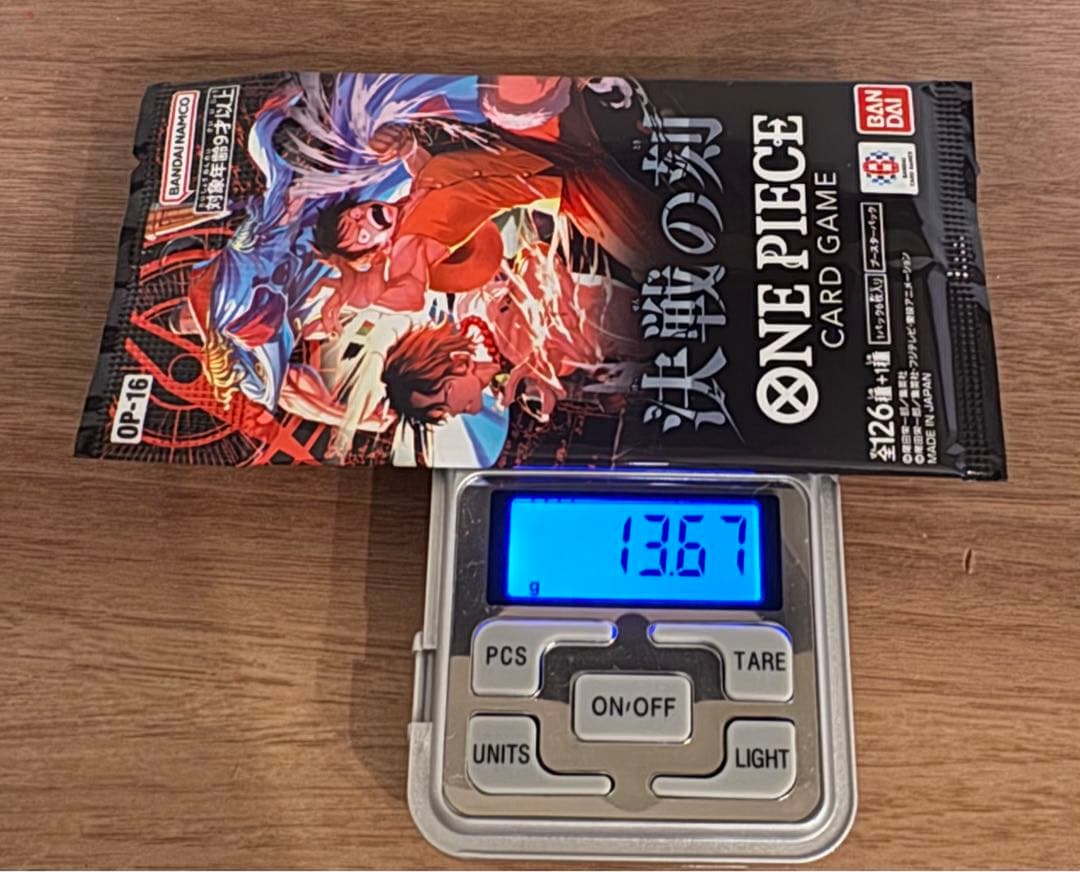 One Piece One Piece Card Game OP-16 Future Years Unopened Pack Pack — OP-16 — Japanese