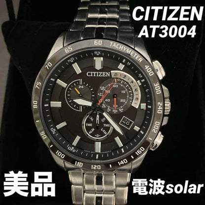 Citizen AT3004 Solar Men's Watch — Japanese
