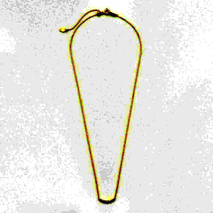 agete K18 gold necklace featuring a delicate chain with sparkling diamond pendant