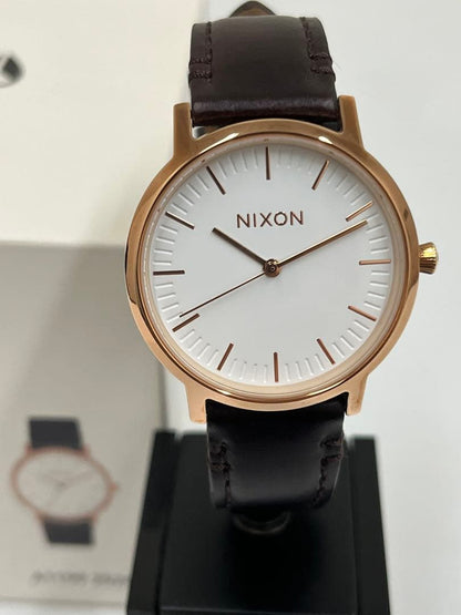 NIXON PORTER 35 LEATHER Quartz Men's Watch — Japanese