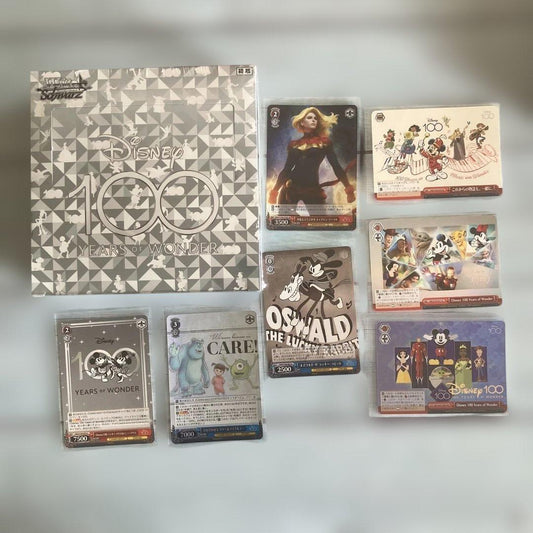 Weiss Schwarz Weiss Schwarz Disney100 First Edition Box Shrink-wrapped Box — Japanese