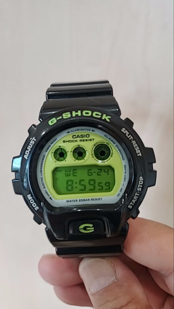 CASIO DW-6900RCS-1JF Digital Men's Watch — Japanese