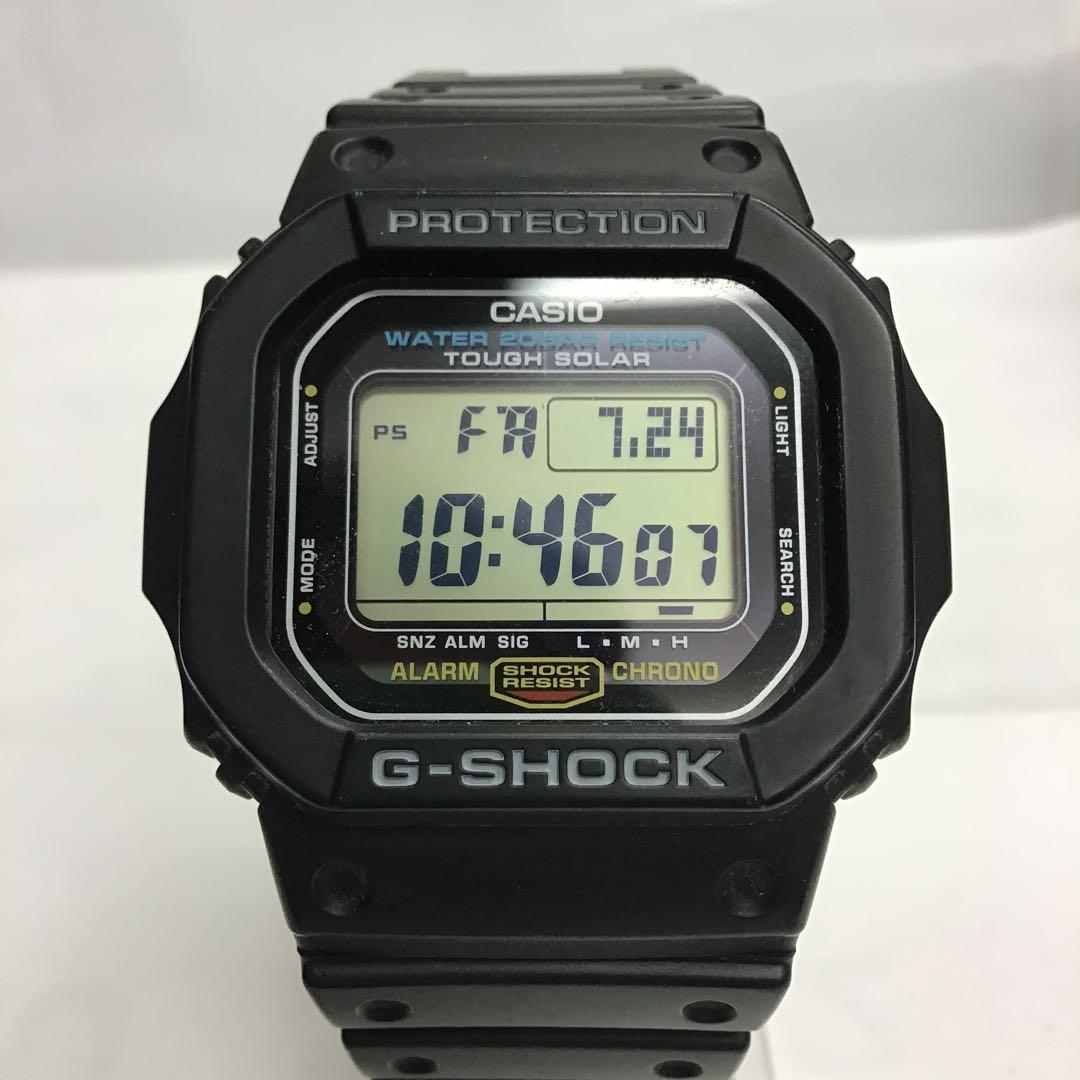 CASIO G-5600UE-1JF Solar Men's Watch — Japanese