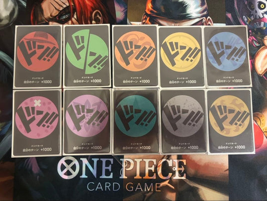 One Piece One Piece Card Game Straw Hat Pirates Don!! Card 10-Piece Set with Sleeves — Japanese