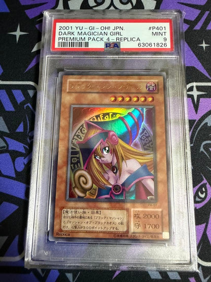PSA 9 Yu-Gi-Oh Dark Magician Girl Ultra Rare — Japanese