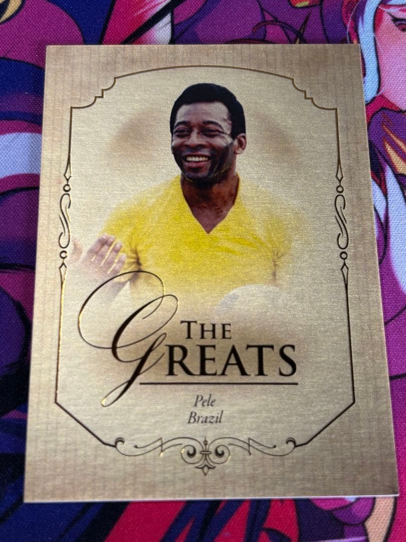 FUTERA Pele GREATS Soccer Card — Japanese