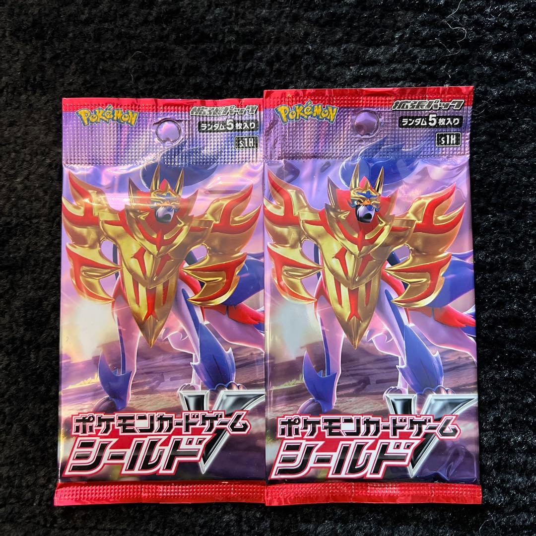 Pokemon Pokémon Card Shield V 2 Pack Sealed Pack — Japanese