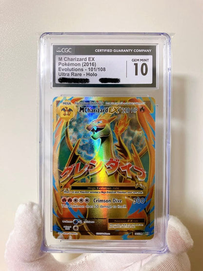 CGC10 Gem Mint Pokemon Charizard ex — 101/108 — Japanese