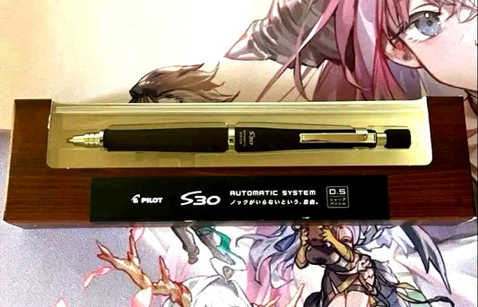 PILOT S30 black mechanical pencil with 0.5mm lead in unused condition, stored in original box