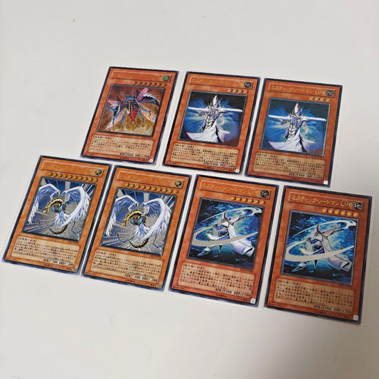 Yu-Gi-Oh Yu-Gi-Oh! Hanekiribo LV10 Mystic Swordsman LV4 LV6 Relief — Japanese