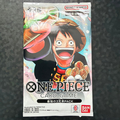 One Piece One Piece Card - The Strongest Three Brothers Pack Pack — Limited Edition Products — Japanese