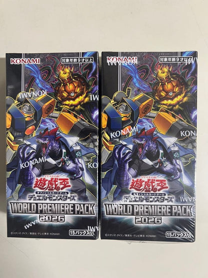Yu-Gi-Oh Yu-Gi-Oh! WORLD PREMIERE PACK 2026 2BOX Box — Japanese
