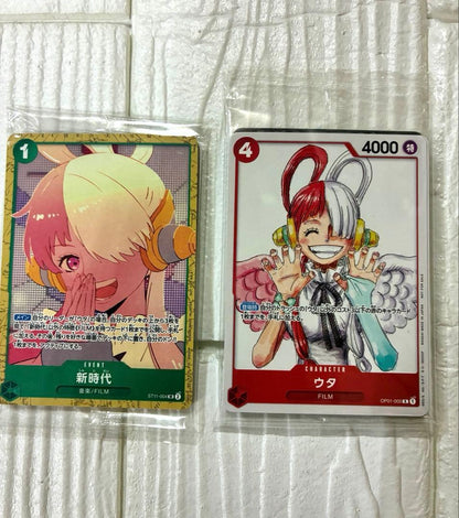 One Piece One Piece Film RED Movie Ticket Limited Card Set Pack — Japanese