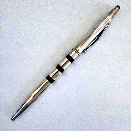 Cross Signet 925 sterling silver ballpoint pen with twist mechanism, limited 1935 reissue edition