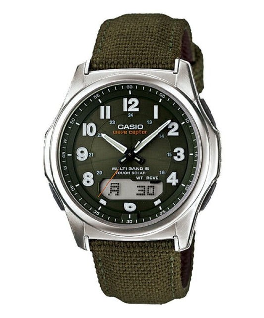 CASIO MW-6000 Series Solar Men's Watch — Japanese