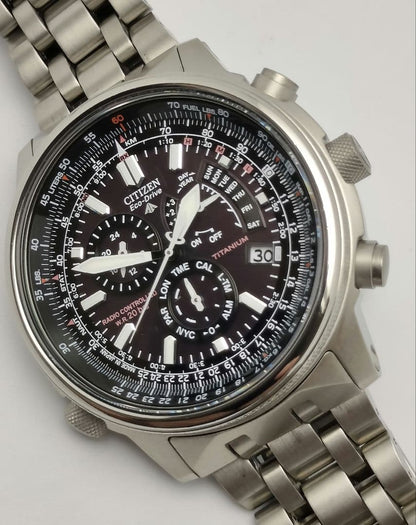 Citizen ProMaster E600 Solar Men's Watch — Japanese