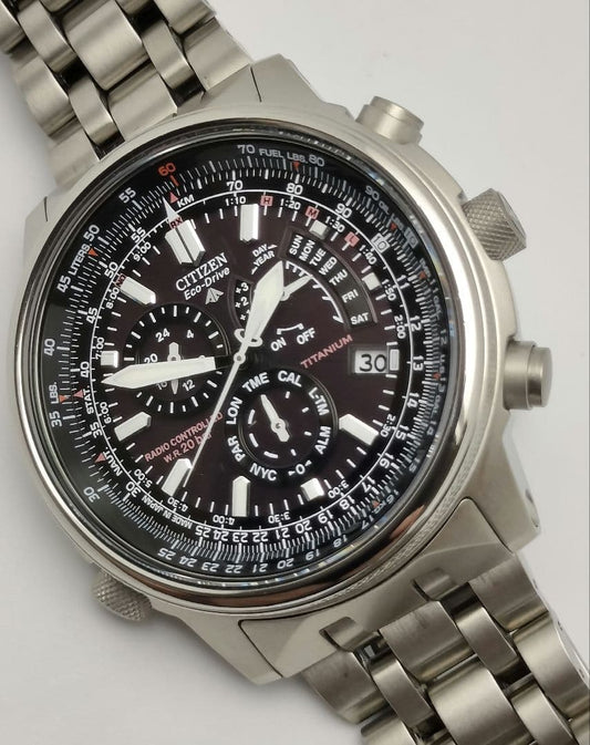Citizen ProMaster E600 Solar Men's Watch — Japanese