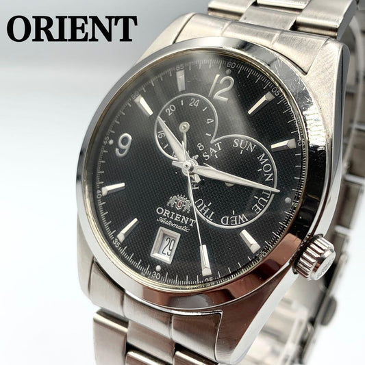ORIENT VINTAGE-ORIENT AT Date Automatic Men's Watch — Japanese