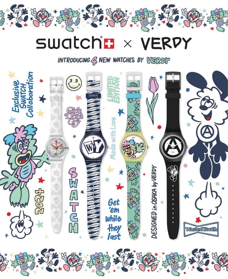 swatch VICK BY VERDY Men's — Japanese