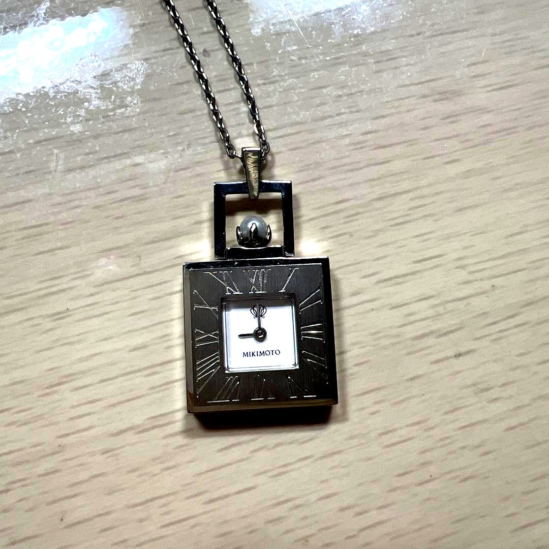 Mikimoto Pendant Watch JAL Limited edition in beautiful condition without box