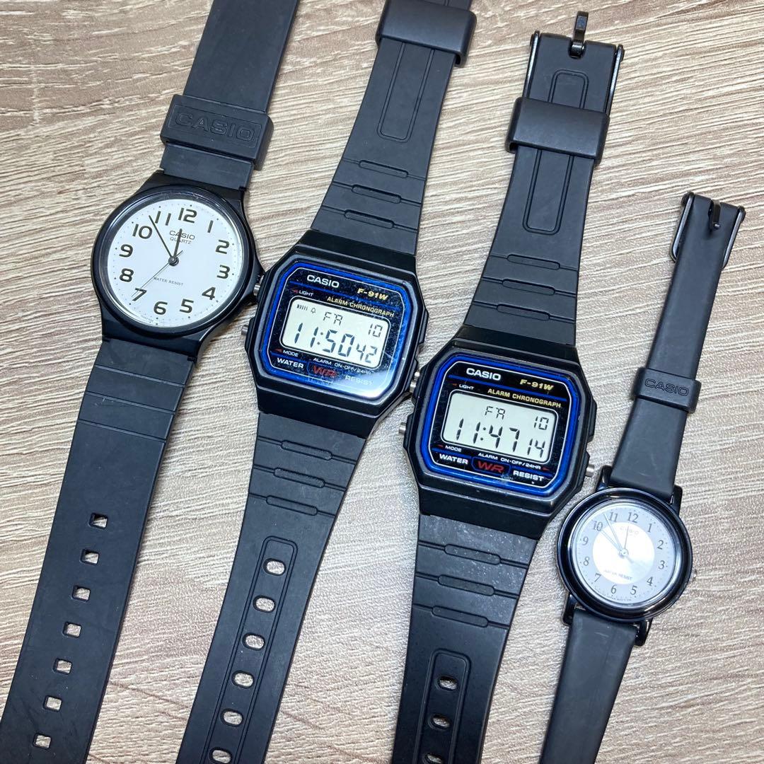 CASIO LQ-139, F-91W, MQ-24, A622 Digital Men's Watch — Japanese
