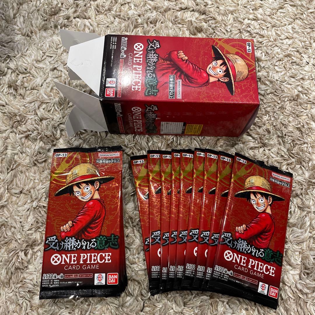 One Piece One Piece Card Game: The Will of D. OP-13 Unopened Pack 19 Packs Pack — OP-13 — Japanese