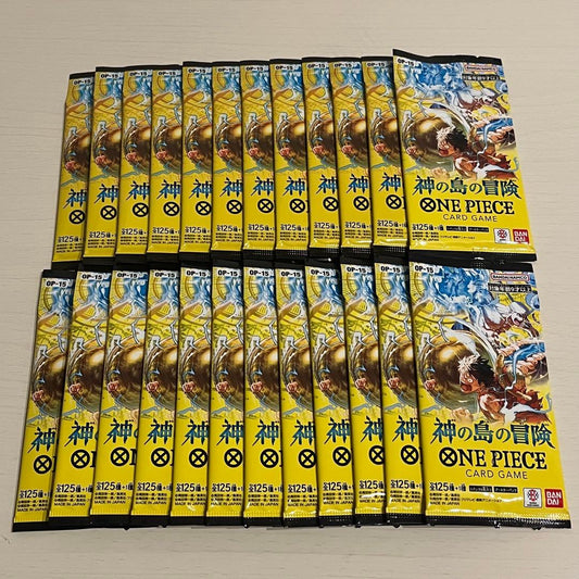 One Piece One Piece Card Game: Adventure of the Island of Gods Pack — Japanese