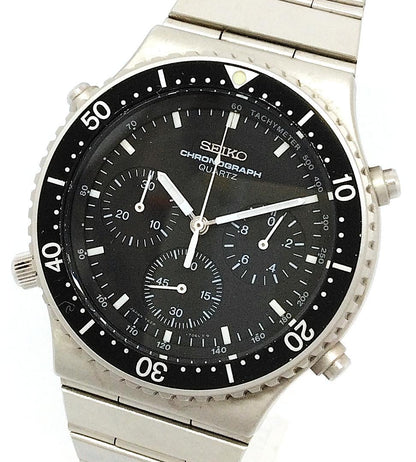 SEIKO Speedmaster Chronograph 06115 Quartz Men's Watch — Japanese