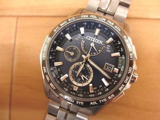 Citizen AT9090-53L Solar Men's Watch — Japanese