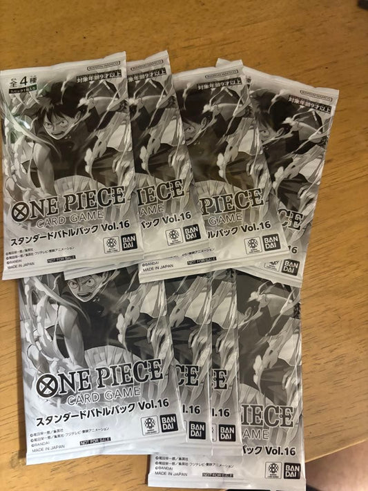 One Piece One Piece Card Game Standard Battle Pack Vol.16 8 Packs Pack — Japanese
