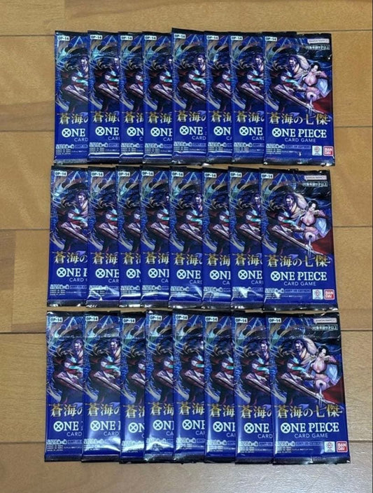 One Piece One Piece Card Game Blue Sea's Seven Warlords 24 Packs Pack — Japanese