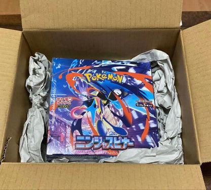 Pokemon Mega Expansion Pack Ninja Spinner Box Shinkuriku Tsuki Maifuku Box — M Expansion Pack Ninja Spinner — Japanese