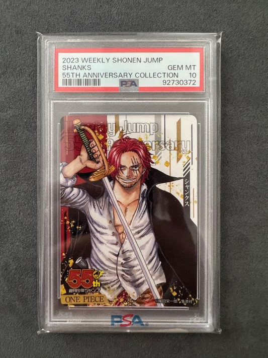 PSA 10 One Piece Shanks PEACE SEC — Japanese