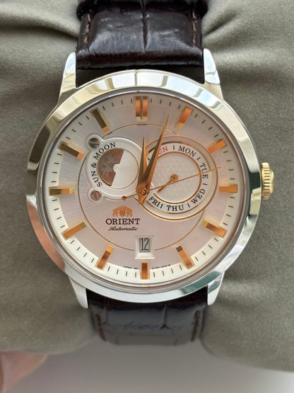 ORIENT SUN & MOON ORIENT ORIENT SUN & MOON V157-0BX0 Automatic Men's Watch — Japanese