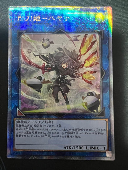 Yu-Gi-Oh Duelist Kingdom Hayate the Night Star Alternative Art Secret Rare 25th — Japanese