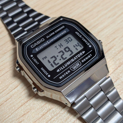 CASIO A168WGG-1A Solar Men's Watch — Japanese