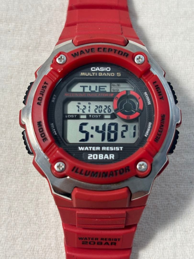 CASIO WV-M200 Digital Men's Watch — Japanese