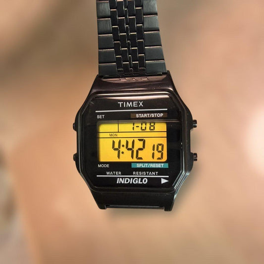 TIMEX Digital Men's Watch — Japanese