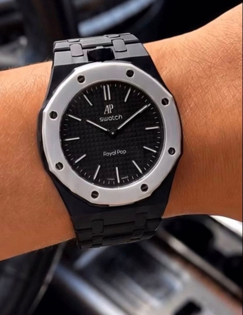 swatch Royal Pop Belt Band Automatic Men's — Japanese
