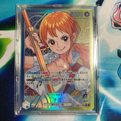 One Piece Nami L — Divine Fist of Speed OP11-041 — Japanese