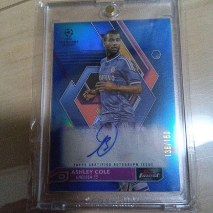 Ashley Cole Autographed Card — Japanese