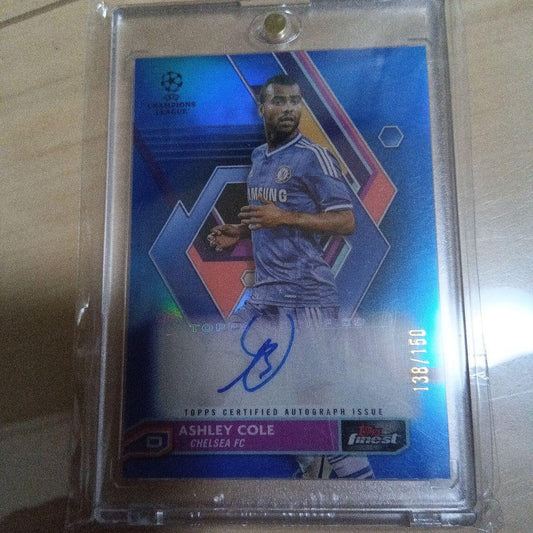 Ashley Cole Autographed Card — Japanese