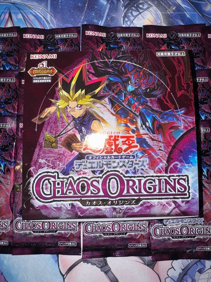 Yu-Gi-Oh Yu-Gi-Oh! Chaos Origin Unopened Pack Other Pack — Japanese