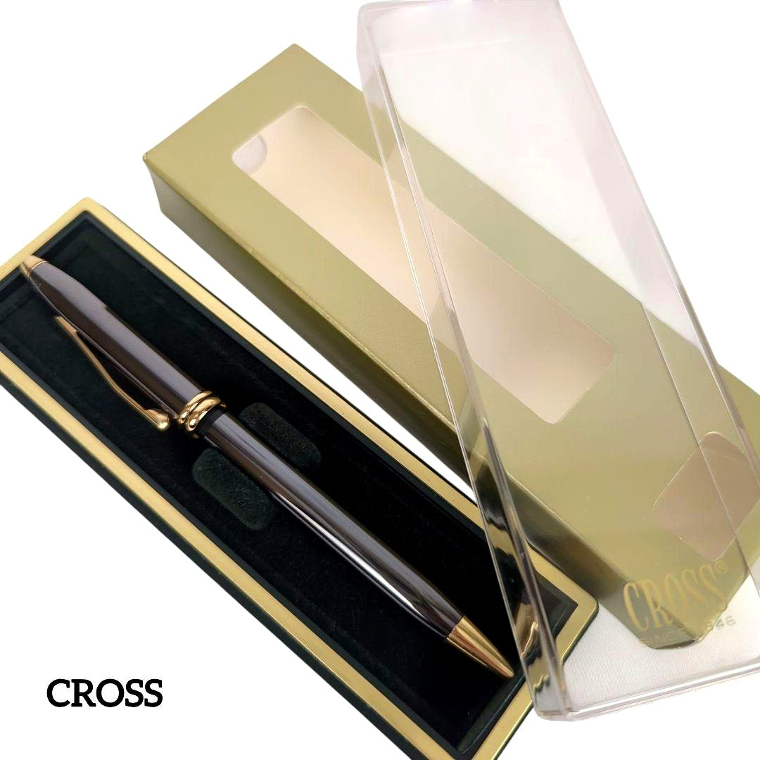 Cross Townsend metallic gray ballpoint pen brand new with original box
