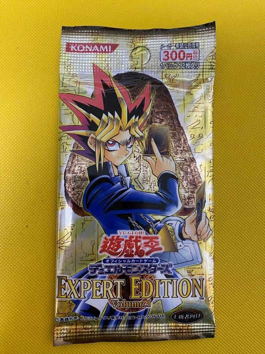Yu-Gi-Oh Yu-Gi-Oh! Expert Edition Volume 1 Unopened Pack Pack — Japanese