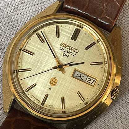 SEIKO QR 3863-7001 Quartz Men's Watch — Japanese