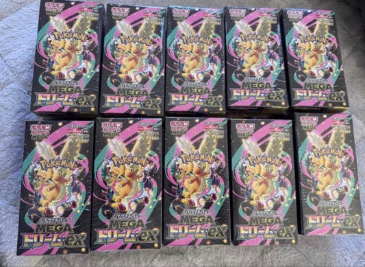 Pokemon Pokémon Card Game Mega Dream ex 10 Box with Shrink Box — Japanese