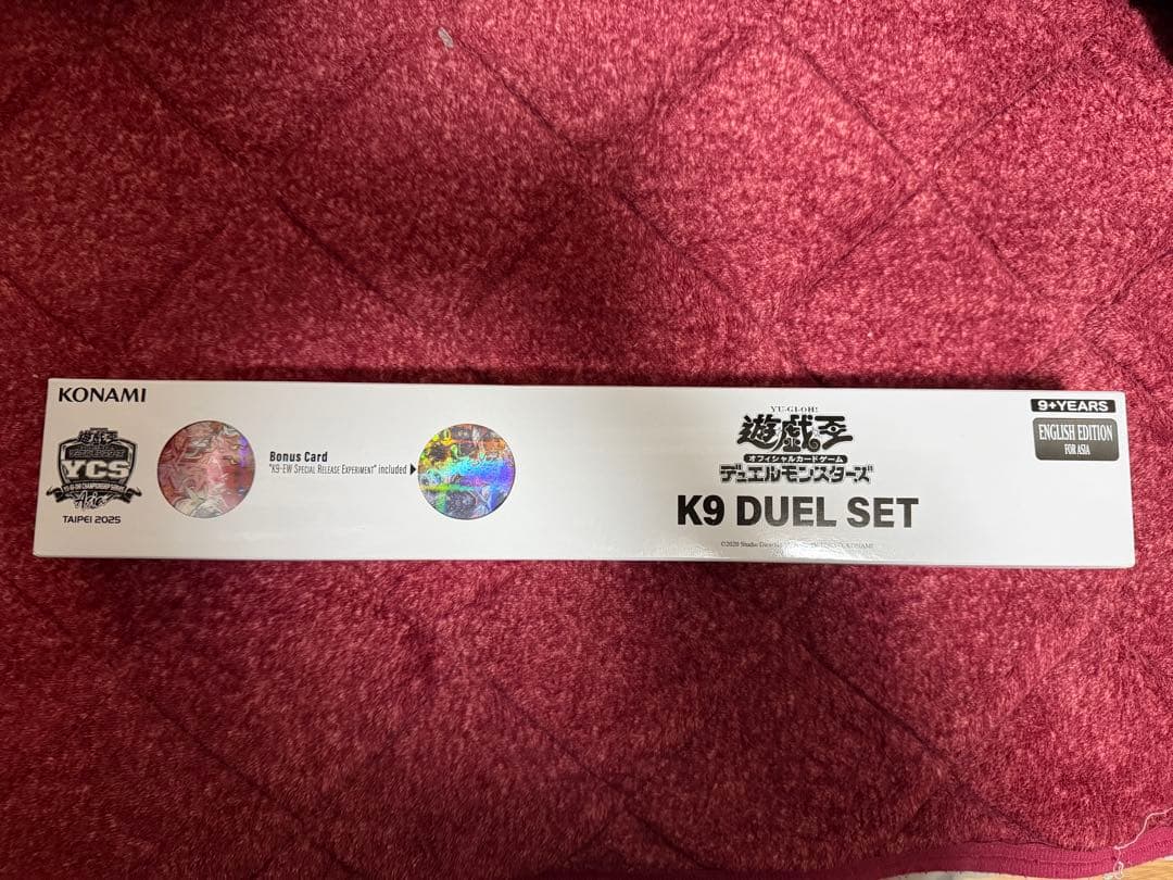 Yu-Gi-Oh Yu-Gi-Oh! K9 Duel Set Box YCSA — Japanese