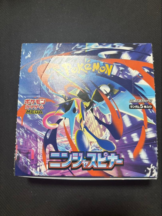 Pokemon Box Mega Expansion Pack: Ninjaspinner Box — M Expansion Pack Ninja Spinner — Japanese