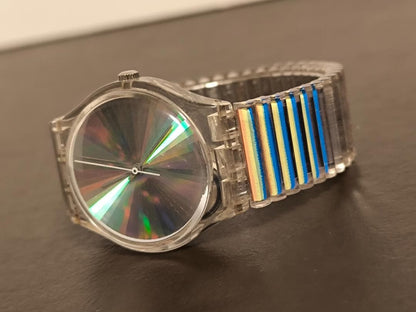 swatch Rainbow 1997 Time To Dance Quartz Men's — Japanese